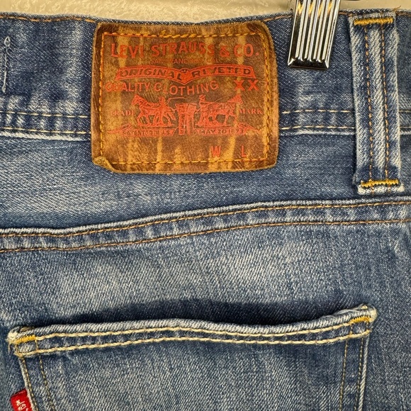 Levi’s 511 Slim Fit Medium Wash 100% Cotton Size 33x34 Jeans. - Picture 6 of 8